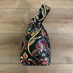 Carlton Yaito Silk Brocade Knot Bag
